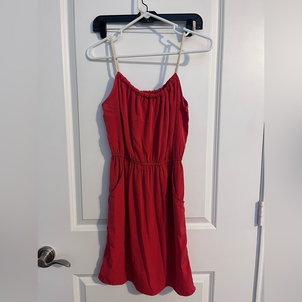 Women’s dress size small - orange